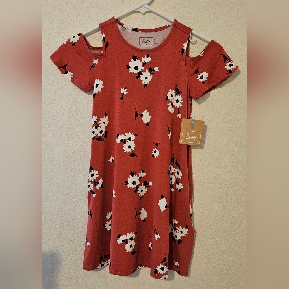 🎀 $8 Bixby Nomad Girls Off-Shoulder Dress